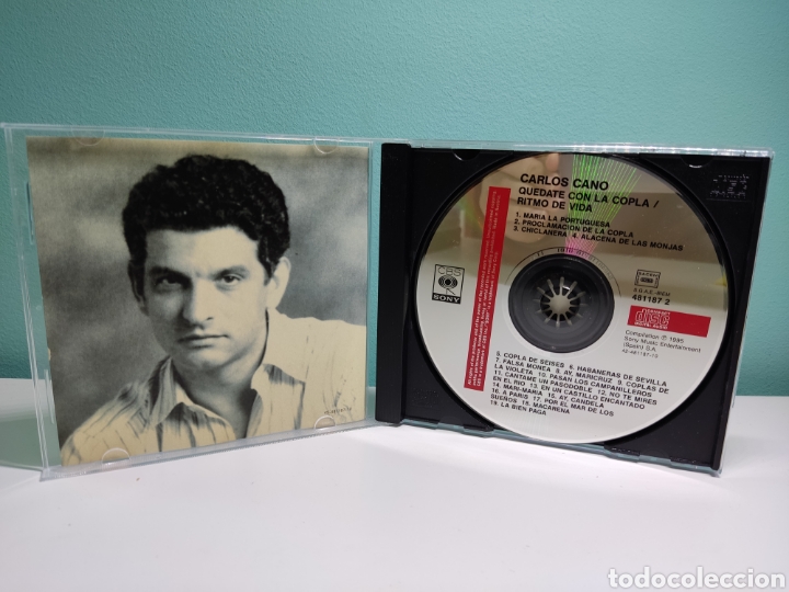 CDs de m&uacute;sica: Carlos Cano - Qu&eacute;date Con La Copla/Ritmo de Vida - 2/CD - Foto 3