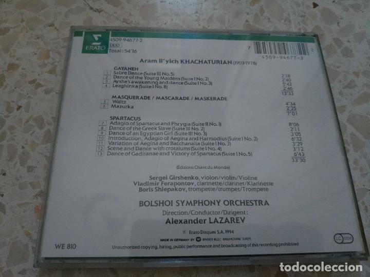CDs de m&uacute;sica: KHACHATURIAN - Foto 2
