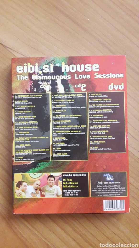 CDs de m&uacute;sica: DOBLE CD + DVD EIBI-S&Iacute; HOUSE VOLUMEN III - Foto 2