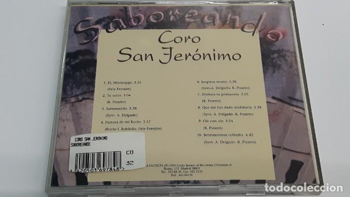 CDs de m&uacute;sica: CD SABOREANDO - CORO SAN JER&Oacute;NIMO - Foto 3