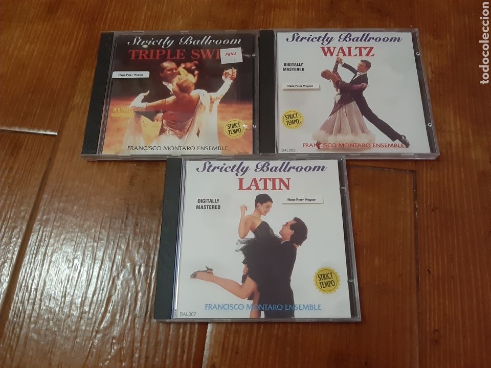 Musik-CDs: 3 CD Strictly Ballroom -Latin-, -Waltz-, -Triple Swing-