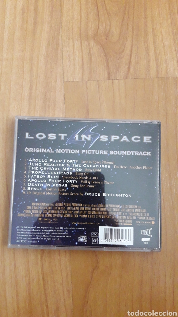 CDs de m&uacute;sica: BSO LOST IN SPACE - Foto 2
