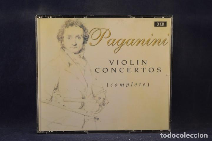 CDs de m&uacute;sica: PAGANINI - VIOLIN CONCERTOS (COMPLETE) - 3 CD - Foto 1