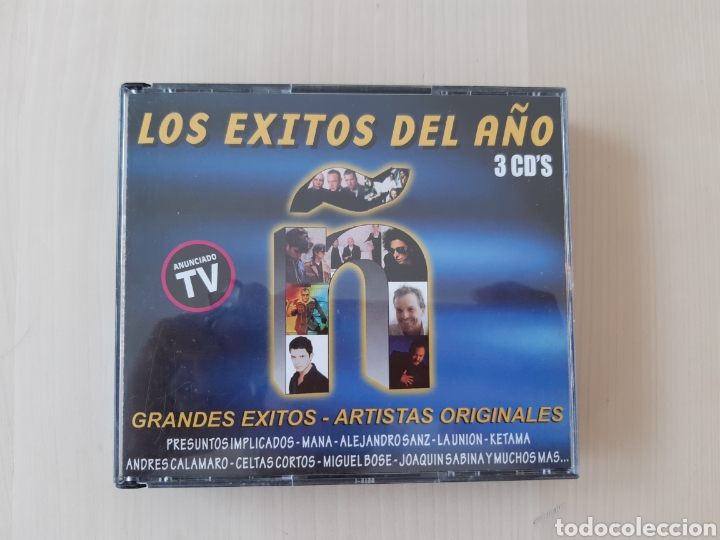 CDs de m&uacute;sica: Triple CD &Ntilde; Los &eacute;xitos del a&ntilde;o 1999 - Foto 1
