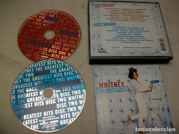 CDs de m&uacute;sica: WHITNEY HUSTON THE GREATEST HITS en 2 CD - Foto 1