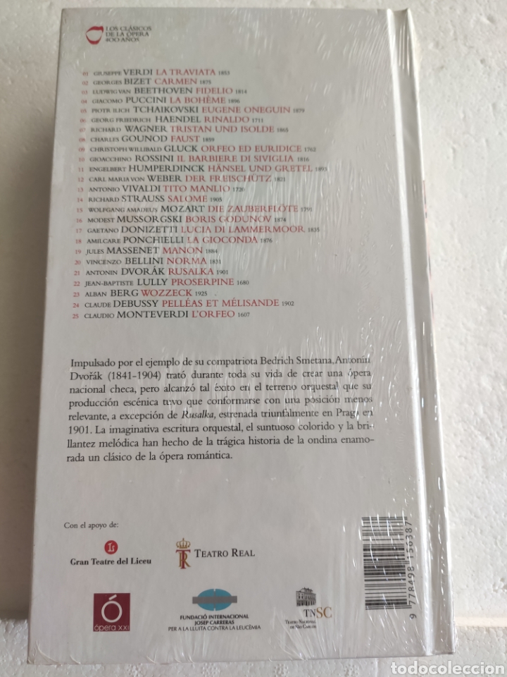 CDs de m&uacute;sica: Rusalka. Dvorak. Libro+CD Nuevo Precintado - Foto 2