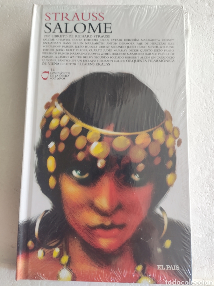 CDs de m&uacute;sica: Salom&eacute;. Strauss. Libro +CD Nuevo Precintado - Foto 1