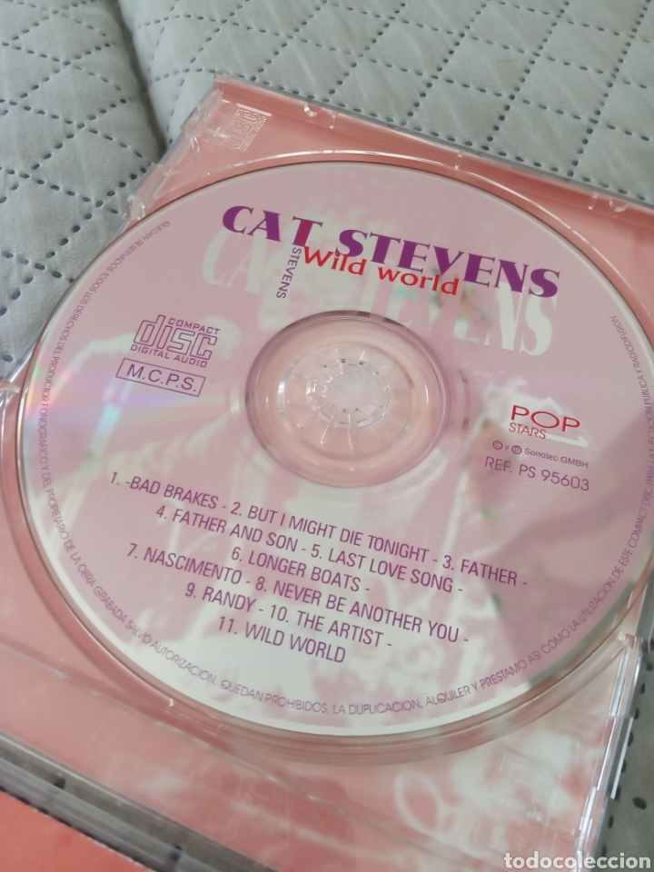 CDs de m&uacute;sica: Cd Cat Stevens-Wild World - Foto 2