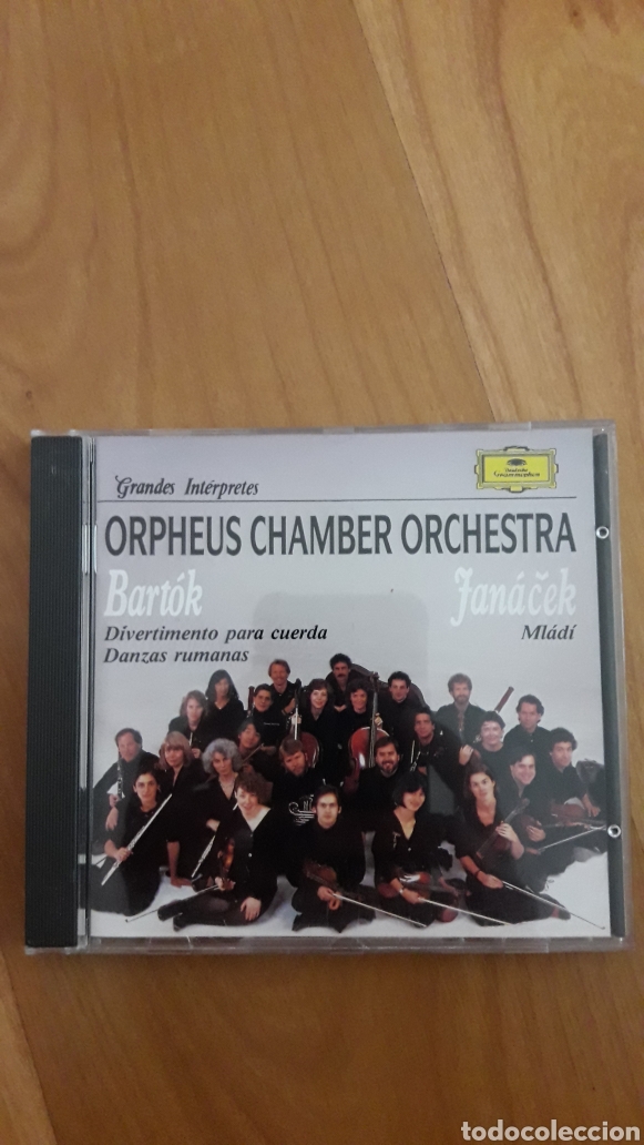 CDs de m&uacute;sica: ORPHEUS CHAMBER ORCHESTRA. BARTOK. JANACEK - Foto 1