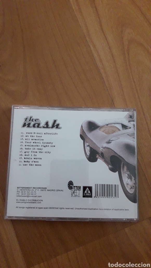 CDs de m&uacute;sica: THE NASH. FOUR WHEEL DYNASTY - Foto 2
