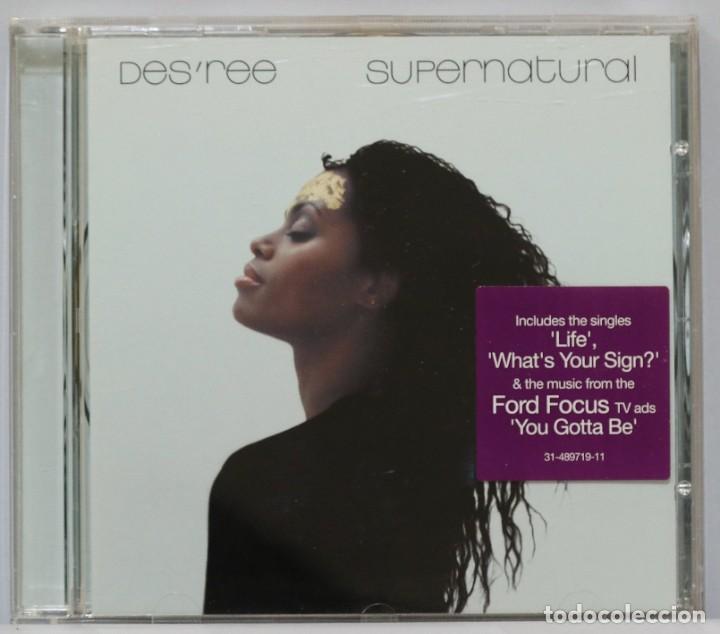 CDs de m&uacute;sica: CD. DES&acute;REE. SUPERNATURAL - Foto 1