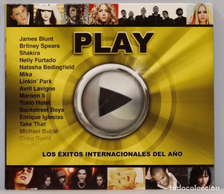 CDs de m&uacute;sica: 2 CD. PLAY. LOS EXITOS INTERNACIONALES DEL A&Ntilde;O - Foto 1