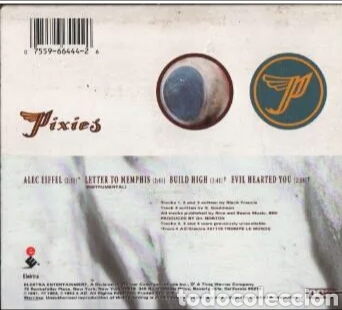 CDs de m&uacute;sica: PIXIES - ALEC EIFFEL - CD ELEKTRA. 1992 - Foto 2