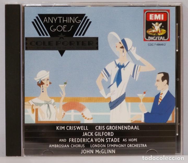 CDs de m&uacute;sica: CD. ANYTHING GOES - Foto 1