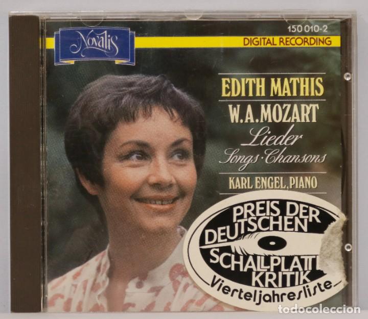 CDs de m&uacute;sica: CD. LIEDER. SONGS. MOZART. MATHIS - Foto 1