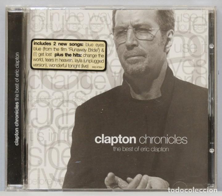 CDs de m&uacute;sica: CD. CD ERIC CLAPTON. CLAPTON CHRONICLES - Foto 1
