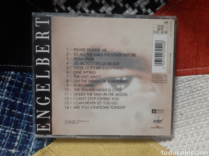 CDs de m&uacute;sica: CD Engelbert Humperdinck -The Collection- - Foto 2