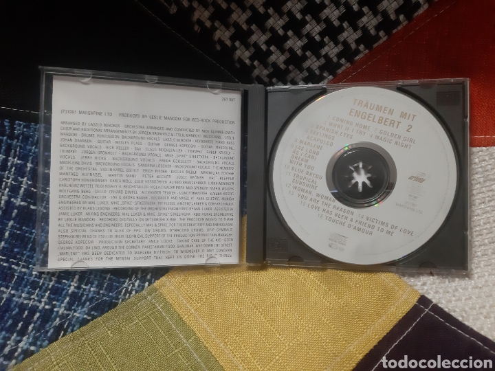 CDs de m&uacute;sica: CD Engelbert Humperdinck -Tr&auml;umen Mit Engelbert- - Foto 3