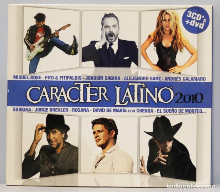 CDs de m&uacute;sica: 3 CD + DVD. CARACTER LATINO 2010 - Foto 1