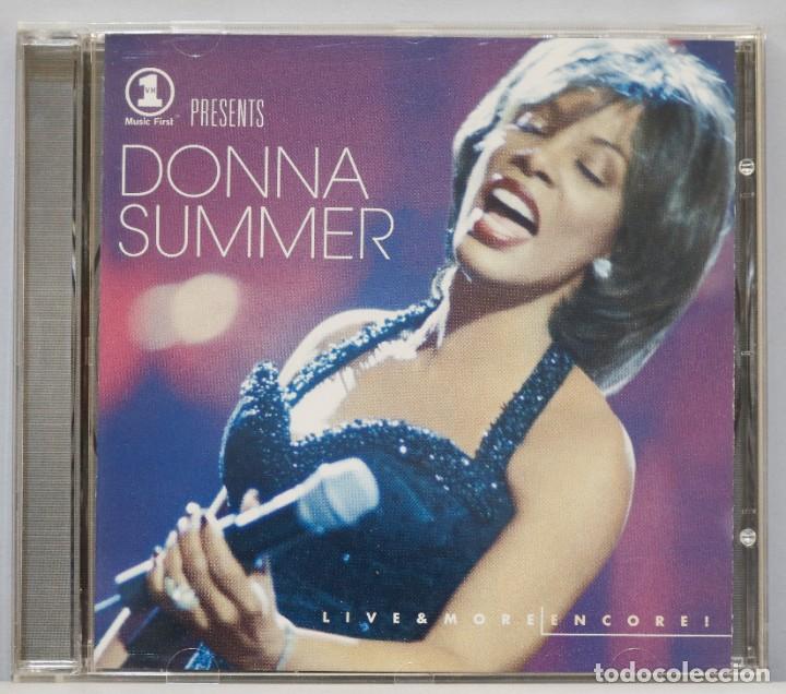 CDs de m&uacute;sica: CD. DONNA SUMMER. LIVE & MORE ENCORE - Foto 1