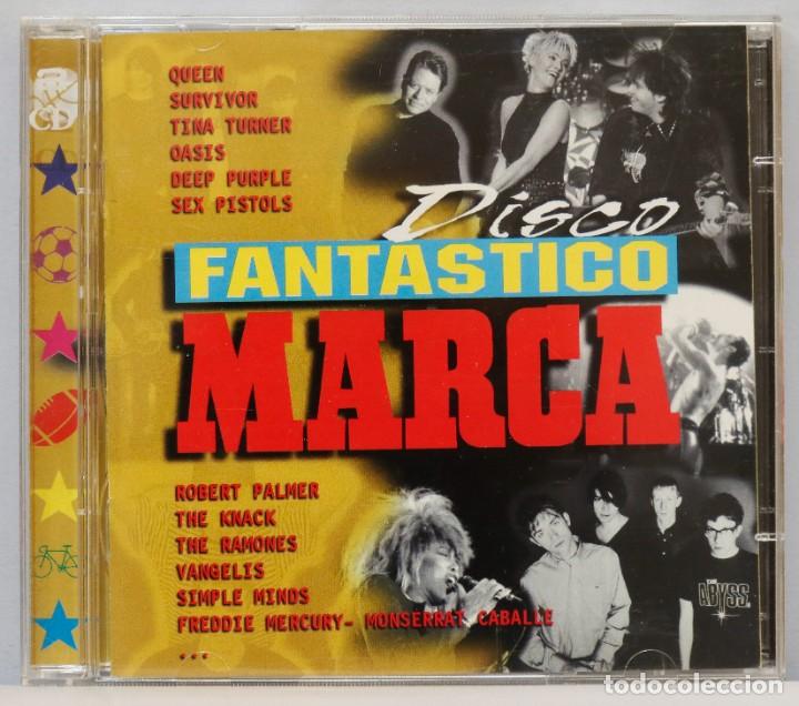 CDs de m&uacute;sica: 2 CD. FANTASTICO MARCA