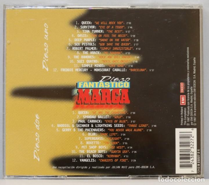 CDs de m&uacute;sica: 2 CD. FANTASTICO MARCA - Foto 2