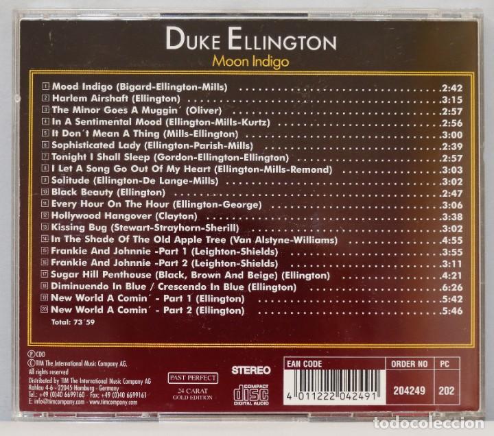 CDs de m&uacute;sica: CD. ELLINGTON. INDIGO - Foto 2