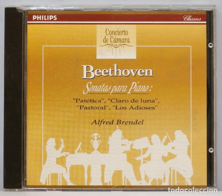 CDs de M&uacute;sica: CD. BEETHOVEN. SONATAS PARA PIANO. BRENDEL