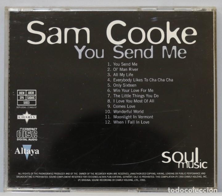 CDs de m&uacute;sica: CD. COOKE. YOU SEND ME - Foto 2