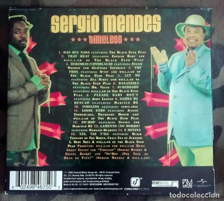 CDs de m&uacute;sica: Sergio Mendes - Timeless CD 2006 bossanova - Foto 2