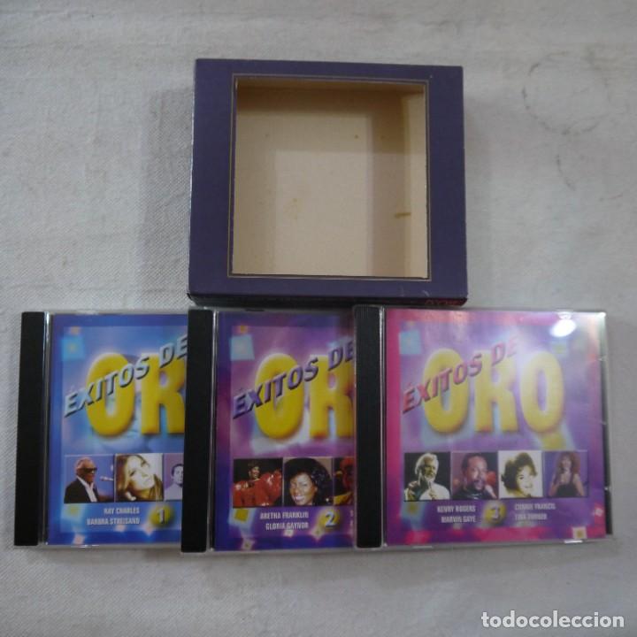 CDs de m&uacute;sica: EXITOS DE ORO - CAJA CON 3 CDS - Foto 1