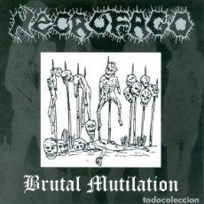 CDs de Música: NECRÓFAGO - BRUTAL MUTILATION - CD [NO OFICIAL · 2010] BLACK METAL DEATH METAL. Lote 272011978