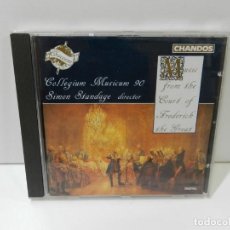 CDs de Música: DISCO CD. SIMON STANDAGE ‎– MUSIC FROM THE COURT OF FREDERICK THE GREAT. COMPACT DISC.. Lote 272048808