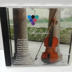 CDs de Música: DISCO CD. JOHANNES BRAHMS ‎– RHEINGAU MUSIK FESTIVAL HIGHLIGHTS. COMPACT DISC.. Lote 272050498