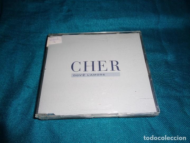 CDs de m&uacute;sica: CHER. DOVE L&acute;AMORE. CD. PROMOCIONAL - Foto 1
