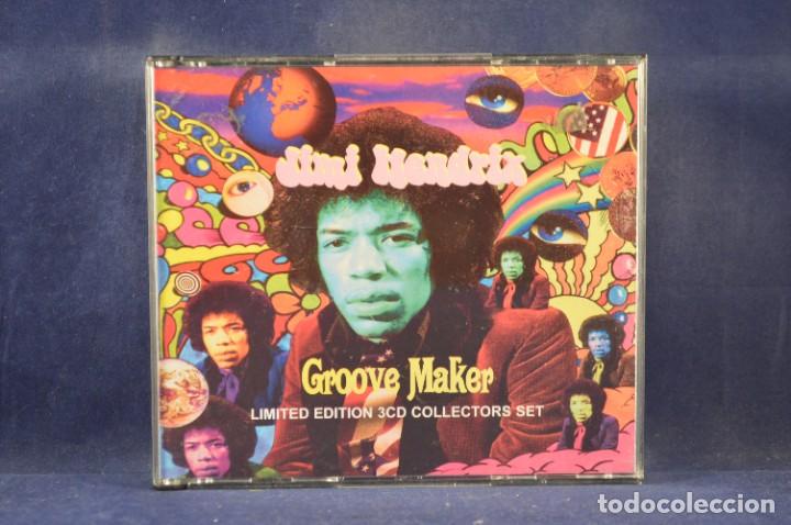 CDs de m&uacute;sica: JIMI HENDRIX - GROOVE MAKER - 3 CD - Foto 1