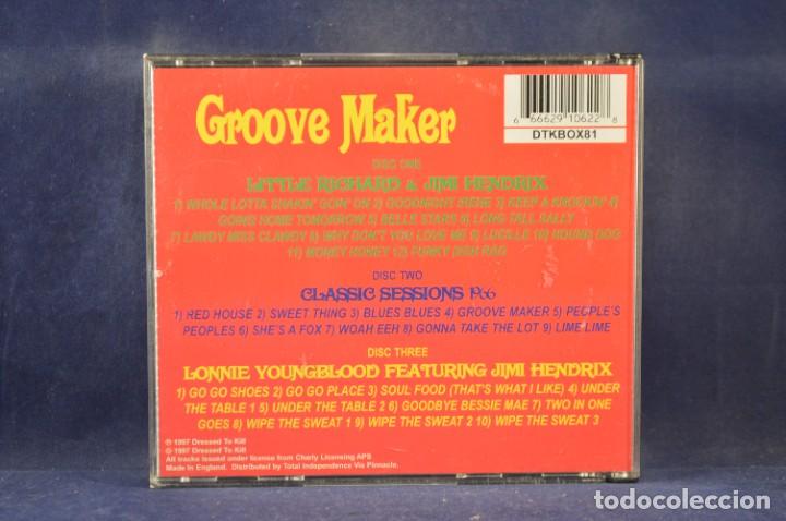 CDs de m&uacute;sica: JIMI HENDRIX - GROOVE MAKER - 3 CD - Foto 2