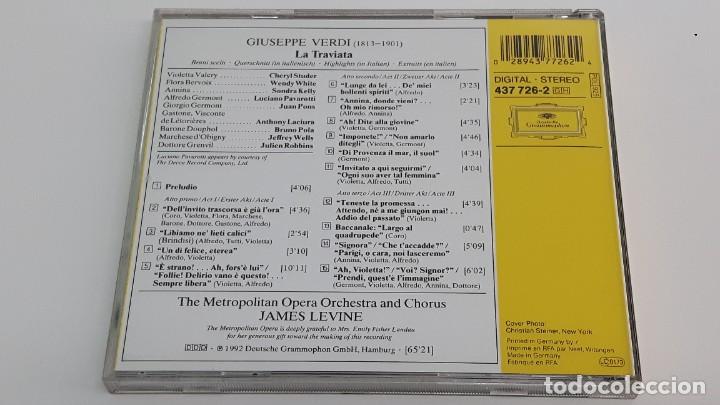 CDs de m&uacute;sica: CD GIUSEPPE VERDI - LA TRAVIATA - Foto 3