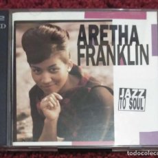 CDs de Música: ARETHA FRANKLIN (JAZZ TO SOUL) 2 CD'S 1992. Lote 272237688