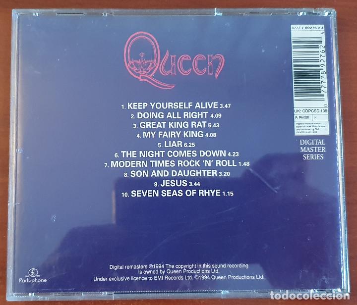 CDs de m&uacute;sica: Queen &lrm;&ndash; Queen CD 1973 - Foto 2