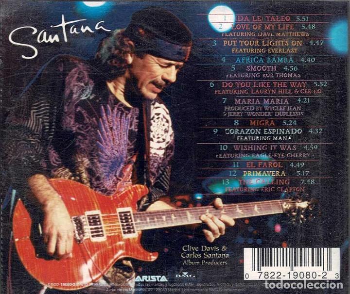 CDs de m&uacute;sica: Santana - Supernatural. CD - Foto 2
