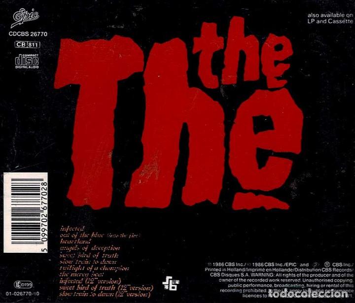CDs de m&uacute;sica: The The - Infected. CD - Foto 2