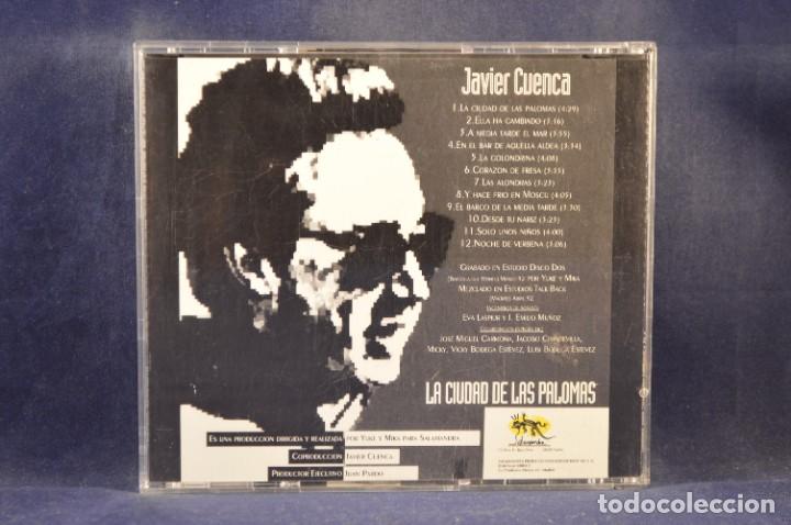 CDs de m&uacute;sica: JAVIER CUENCA - LA CIUDAD DE LAS PALOMAS - CD - Foto 2