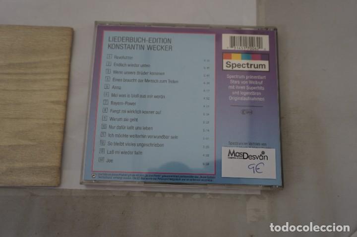 CDs de m&uacute;sica: CD - KONSTANTIN WECKER - LIEDERBUCH EDITION - SPECTRUM - Foto 5