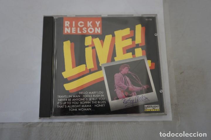CDs de m&uacute;sica: CD - RICKY NELSON LIVE - Foto 1