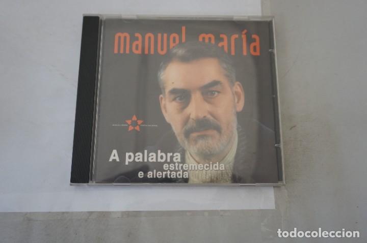 CDs de m&uacute;sica: CD - MANUEL MARIA - A PALABRA ESTREMECIDA E ALERTADA - Foto 1