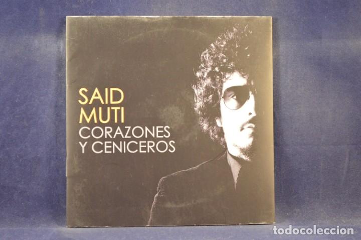 CDs de m&uacute;sica: SAID MUTI &lrm;- CORAZONES Y CENICEROS - CD - Foto 1