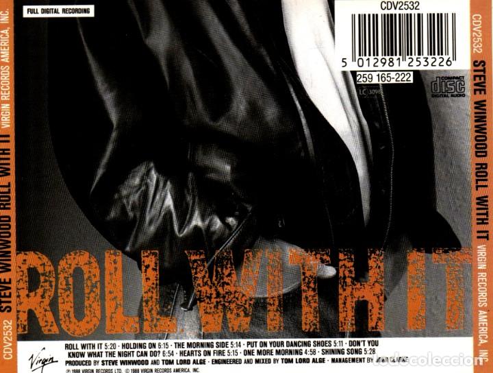 CDs de m&uacute;sica: �C199 - STEVE WINWOOD. ROLL WITH IT. CD. - Foto 2