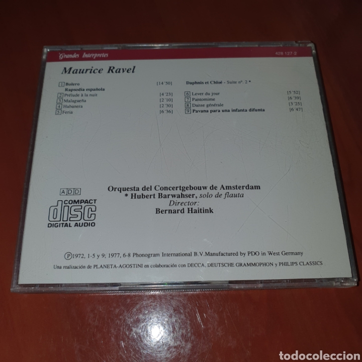 CDs de m&uacute;sica: Haitink interpretar ravel - Foto 2