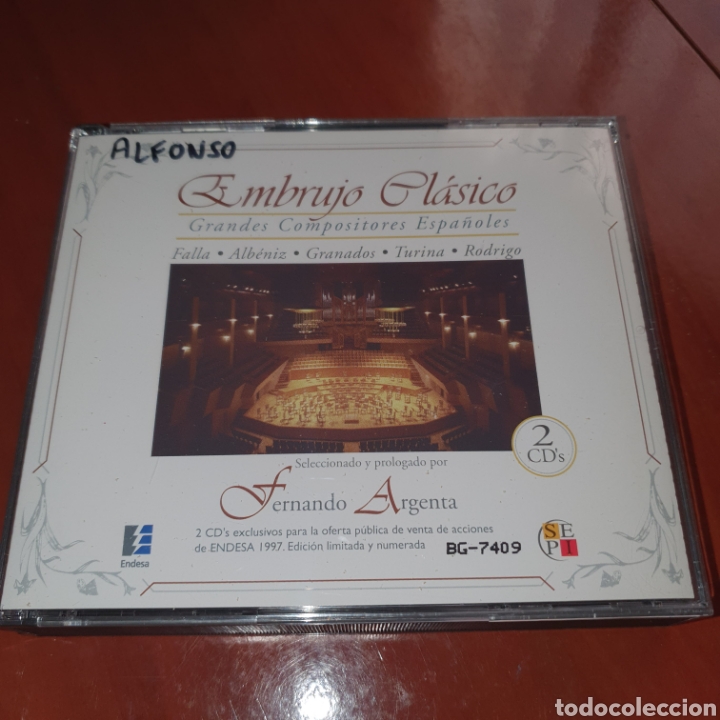 CD di Musica: Embrujo cl&aacute;sico grandes compositores espa&ntilde;oles